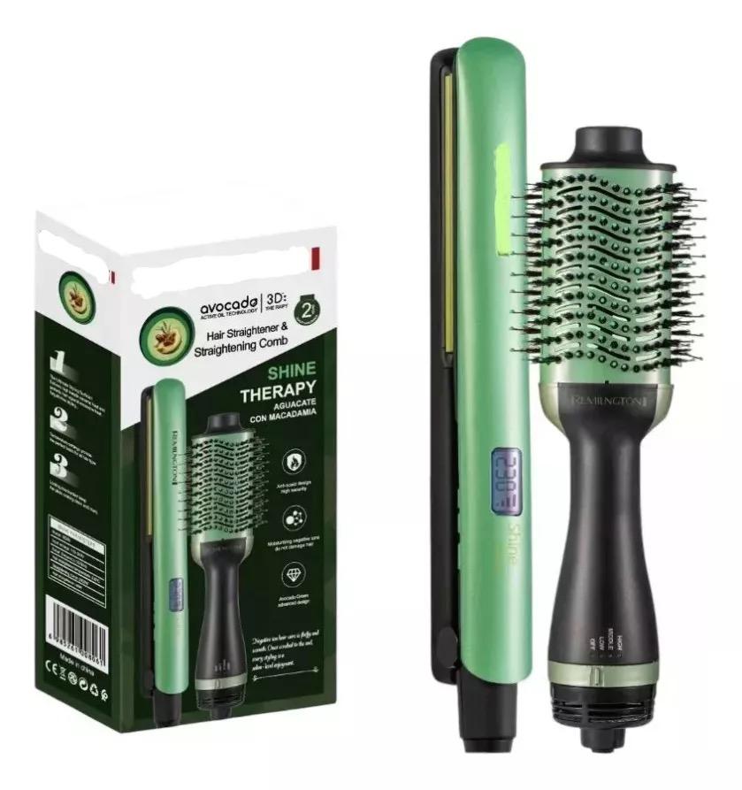 🔥COMPRA 1 PLANCHA Y LLEVATE EL CEPILLO SECADOR DE REGALO🎁