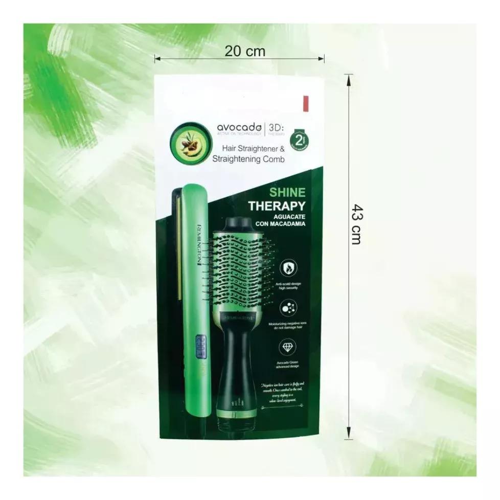 🔥COMPRA 1 PLANCHA Y LLEVATE EL CEPILLO SECADOR DE REGALO🎁