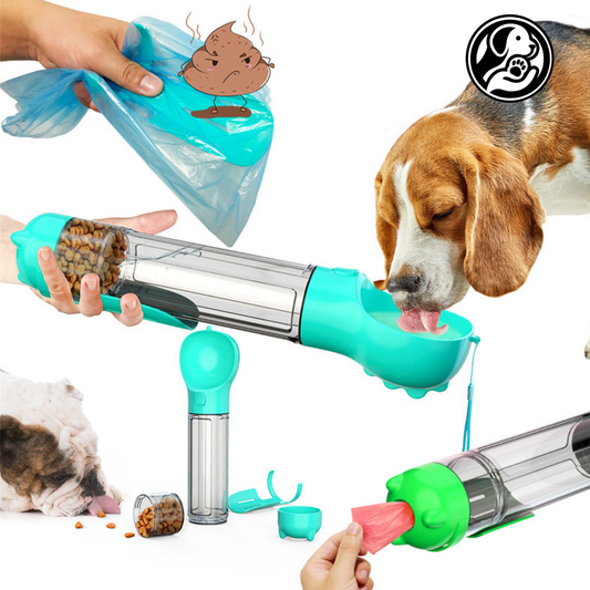 HydroPet Pro: Solución Portátil 4 en 1 para el Cuidado de Mascotas